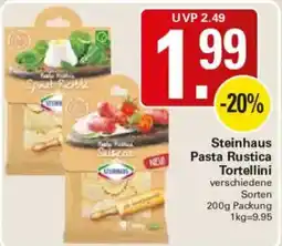 WEZ Steinhaus Pasta Rustica Tortellini Angebot