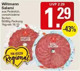 WEZ Wiltmann Salami Angebot
