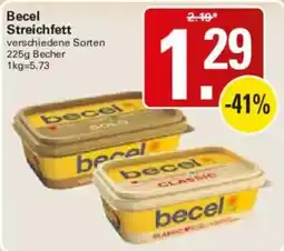 WEZ Becel Streichfett Angebot