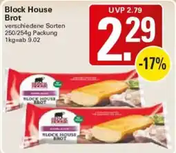 WEZ Block House Brot Angebot