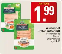 WEZ Wiesenhof Bratenaufschnitt Angebot