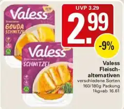 WEZ Valess Fleischalternativen Angebot