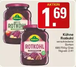 WEZ Kühne Rotkohl Angebot