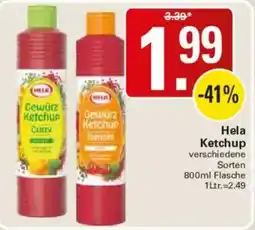 WEZ Hela Ketchup Angebot