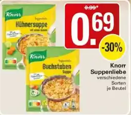 WEZ Knorr Suppenliebe Angebot
