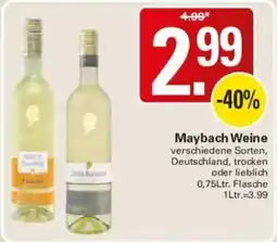 WEZ Maybach Weine Angebot