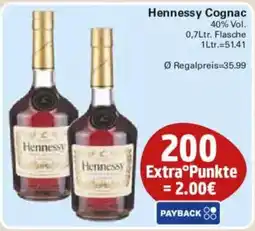 WEZ Hennessy Cognac Angebot