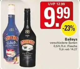 WEZ Baileys Angebot
