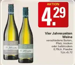 WEZ Vier Jahreszeiten Weine Angebot