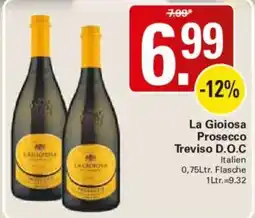 WEZ La Gioiosa Prosecco Treviso D.O.C. Angebot