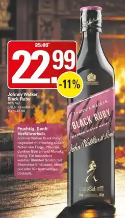 WEZ Johnny Walker Black Ruby Angebot