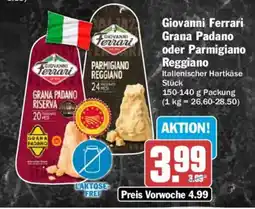 AEZ Giovanni Ferrari Grana Padano oder Parmigiano Reggiano Angebot