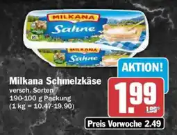 AEZ Milkana Schmelzkäse Angebot