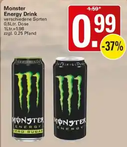 WEZ Monster Energy Drink Angebot