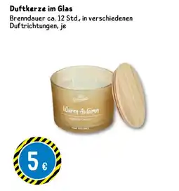 TEDi Duftkerze im Glas Angebot