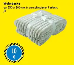 TEDi Wohndecke Angebot
