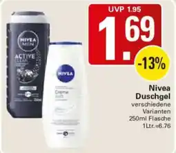 WEZ Nivea Duschgel Angebot