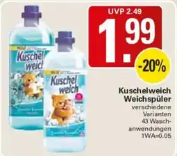 WEZ Kuschelweich Weichspüler Angebot