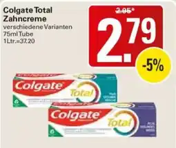WEZ Colgate Total Zahncreme Angebot