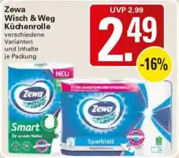 WEZ Zewa Wisch & Weg Küchenrolle Angebot