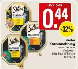 WEZ Sheba Katzenfutter Angebot