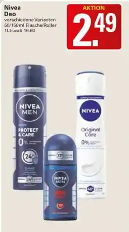 WEZ Nivea Deo Angebot
