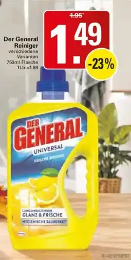 WEZ Der General Reiniger Angebot
