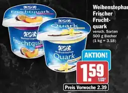 AEZ Weihenstephan Fruchtquark Angebot