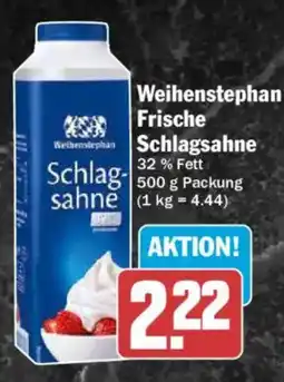 AEZ Weihenstephan Frische Schlagsahne Angebot