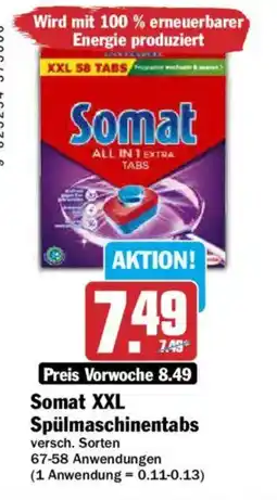 AEZ Somat XXL Spülmaschinentabs Angebot