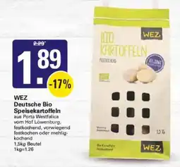 WEZ WEZ Deutsche Bio Speisekartoffeln Angebot