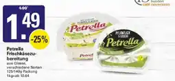 WEZ Petrella Frischkäse Zubereitung Angebot