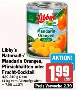 AEZ Libby's Mandarinen-Orangen Angebot