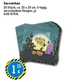 TEDi Servietten Angebot
