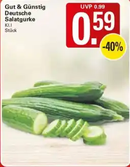 WEZ Deutsche Salatgurke Angebot