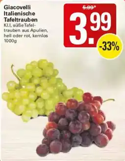 WEZ Giacovelli Italienische Tafeltrauben Angebot