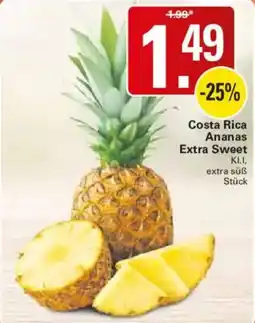 WEZ Costa Rica Ananas Extra Sweet Angebot