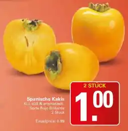 WEZ Spanische Kakis Angebot
