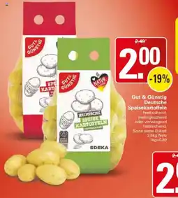 WEZ Gut & Günstig Deutsche Speisekartoffeln Angebot