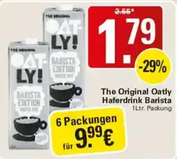 WEZ The Original Oatly Haferdrink Barista Angebot