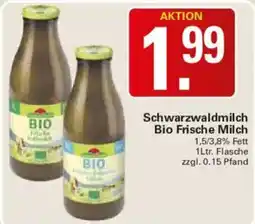 WEZ Schwarzwaldmilch Bio Frische Milch Angebot