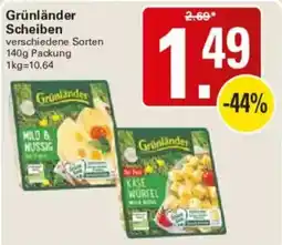 WEZ Grünländer Scheiben Angebot
