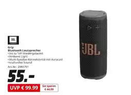 MediaMarkt JBL Grip Bluetooth Lautsprecher Angebot