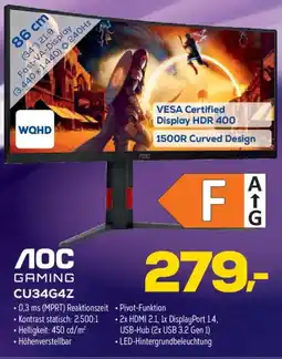 Euronics AOC GAMING CU34G4Z Angebot