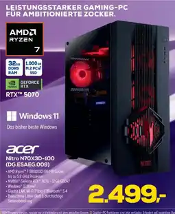 Euronics Acer Nitro N70X3D-100 Angebot