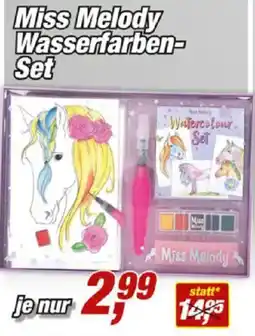 Posten Börse Miss Melody Wasserfarben-Set Angebot