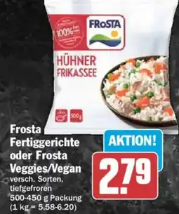 AEZ Frosta Fertiggerichte oder Frosta Veggies/Vegan Angebot