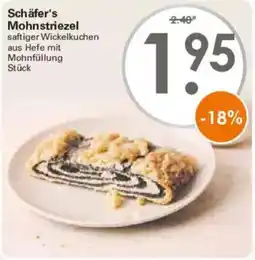 WEZ Schäfer's Mohnstriezel Angebot
