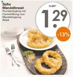 WEZ Süße Mandelbrezel Angebot