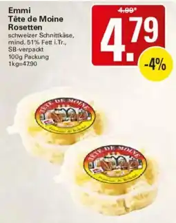 WEZ Emmi Tête de Moine Rosetten Angebot